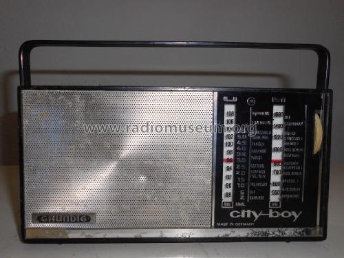 City-Boy 208; Grundig Radio- (ID = 2294256) Radio