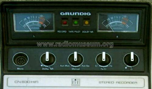 CN830 HiFi Dolby; Grundig Radio- (ID = 1191262) R-Player