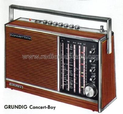 Concert-Boy 206; Grundig Radio- (ID = 475808) Radio