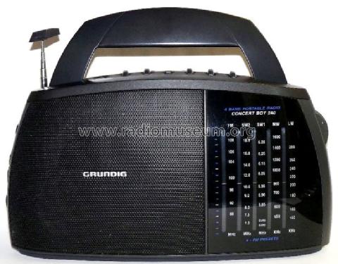 Concert Boy 240; Grundig Radio- (ID = 717263) Radio