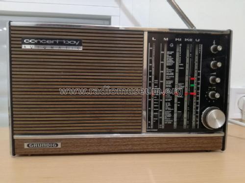 Concert-Boy Automatic 209; Grundig Radio- (ID = 2663295) Radio