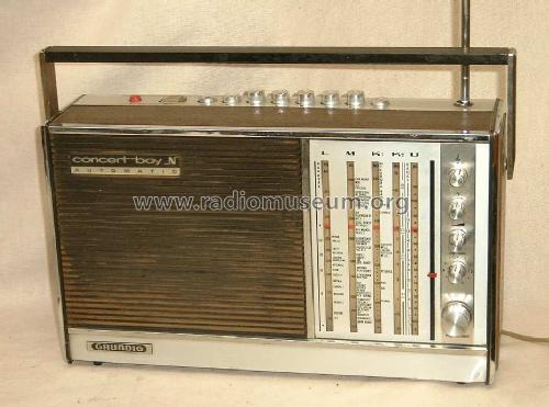 Concert-Boy Automatic N210; Grundig Radio- (ID = 208673) Radio