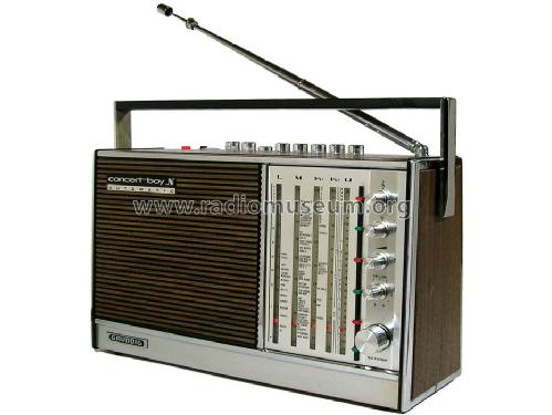 Concert-Boy Automatic N210; Grundig Radio- (ID = 467340) Radio