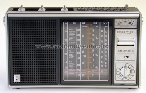 Concert-Boy Luxus 1500; Grundig Radio- (ID = 77067) Radio