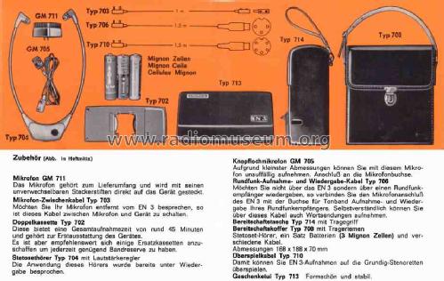 Elektronisches Notizbuch EN3; Grundig Radio- (ID = 1044051) R-Player