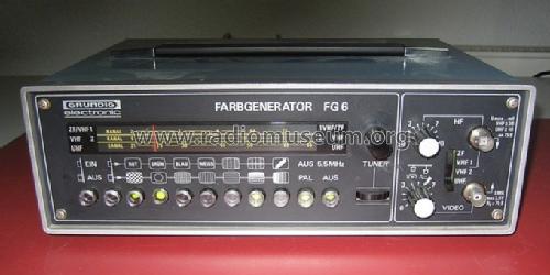 Farbgenerator FG6; Grundig Radio- (ID = 1131906) Equipment