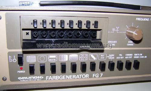 Farbgenerator FG7; Grundig Radio- (ID = 1183124) Ausrüstung