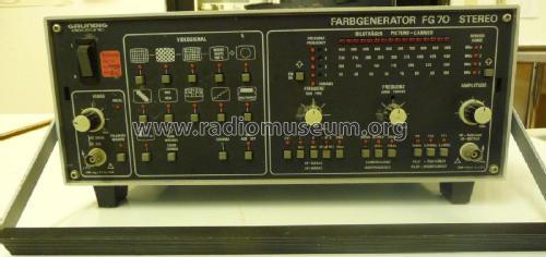 Farbgenerator FG 70 Stereo; Grundig Radio- (ID = 1766586) Equipment