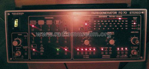 Farbgenerator FG 70 Stereo; Grundig Radio- (ID = 2459579) Equipment