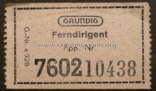Ferndirigent 7602; Grundig Radio- (ID = 606241) Misc