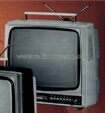 Fernseh-Boy Triumph 1710 electronic; Grundig Radio- (ID = 1252627) Television