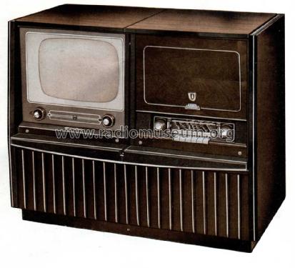 Fernseh-Kombinationsschrank 642; Grundig Radio- (ID = 1584885) TV Radio