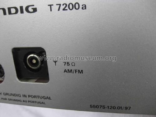 FM-AM Quartz Synthesizer Tuner T7200a; Grundig Radio- (ID = 1566847) Radio