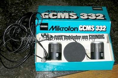 GCMS332; Grundig Radio- (ID = 222227) Microphone/PU