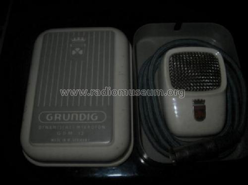 GDM12; Grundig Radio- (ID = 991536) Microphone/PU