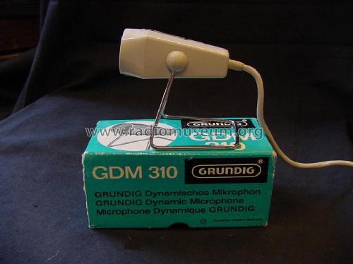 GDM310; Grundig Radio- (ID = 57203) Microphone/PU