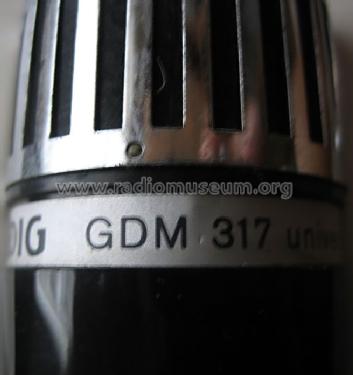 GDM317; Grundig Radio- (ID = 595867) Microfono/PU