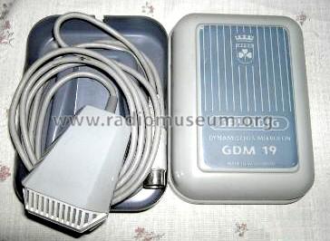 GDM 19; Grundig Radio- (ID = 191522) Microphone/PU