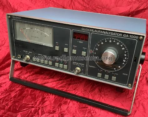 Gleichlaufanalysator GA1000; Grundig Radio- (ID = 3019183) Equipment
