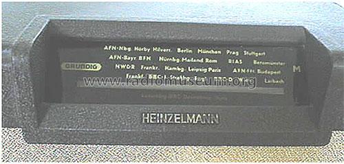 Heinzelmann 126W; Grundig Radio- (ID = 74837) Radio