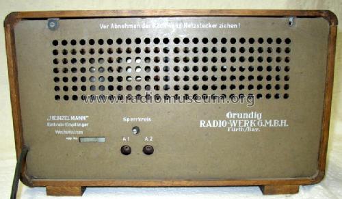 Heinzelmann W; Grundig Radio- (ID = 74222) Radio