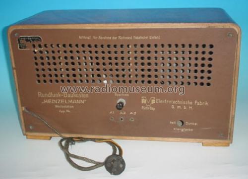 Heinzelmann W; Grundig Radio- (ID = 25242) Radio