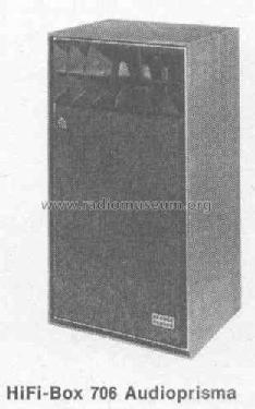 HiFi-Box 706 Audioprisma; Grundig Radio- (ID = 383520) Lautspr.-K