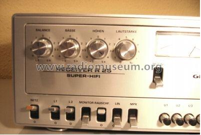 HiFi-Receiver R25; Grundig Radio- (ID = 188273) Radio