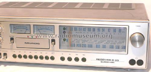 HiFi-Receiver R35; Grundig Radio- (ID = 305027) Radio