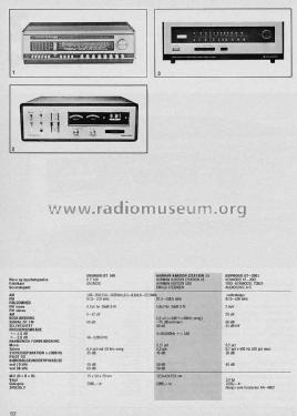 HiFi-Stereo-Mehrbereich-Tuner RT100; Grundig Radio- (ID = 2804455) Radio