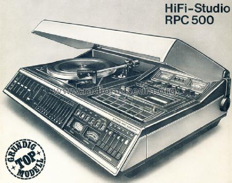 HiFi-Studio RPC500; Grundig Radio- (ID = 1036655) Radio