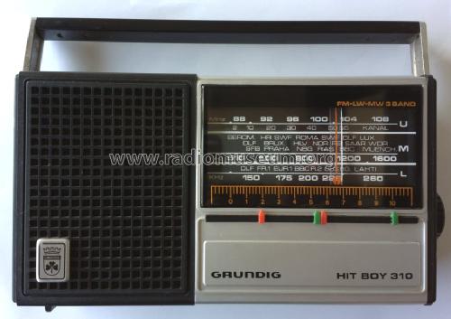 Hit-Boy 310; Grundig Radio- (ID = 1516715) Radio
