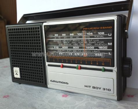 Hit-Boy 310; Grundig Radio- (ID = 1516719) Radio
