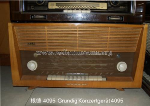 Konzertgerät 4095; Grundig Radio- (ID = 1288354) Radio