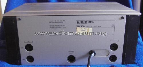 MA100; Grundig Radio- (ID = 1201672) Ampl/Mixer
