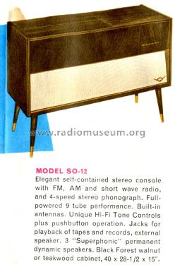 Majestic Stereo Console SO12U; Grundig Radio- (ID = 1831998) Radio