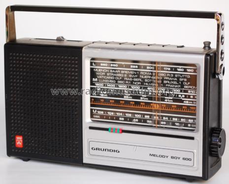 Melody-Boy 600a; Grundig Radio- (ID = 1489140) Radio