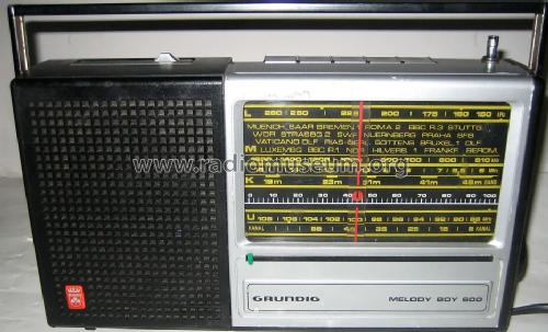 Melody-Boy 600a; Grundig Radio- (ID = 661697) Radio