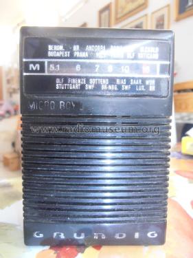 Micro-Boy 300; Grundig Radio- (ID = 1650633) Radio
