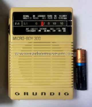 Micro-Boy 300; Grundig Radio- (ID = 3018591) Radio