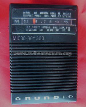 Micro-Boy 300; Grundig Radio- (ID = 759323) Radio