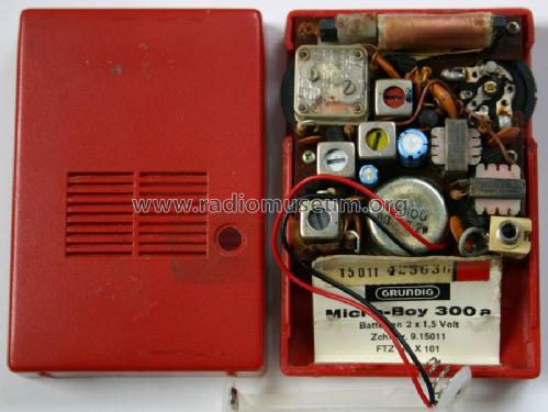 Micro-Boy 300a; Grundig Radio- (ID = 108817) Radio