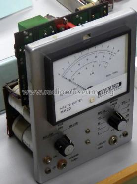 Millivoltmeter MV20; Grundig Radio- (ID = 2166908) Equipment