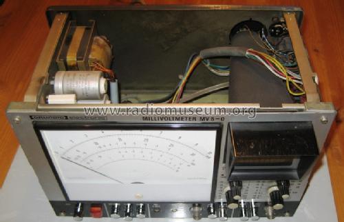 Millivoltmeter mit Oszilloskop MV 5-O ; Grundig Radio- (ID = 1131958) Equipment