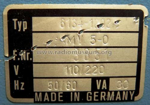 Millivoltmeter mit Oszilloskop MV 5-O ; Grundig Radio- (ID = 662781) Equipment