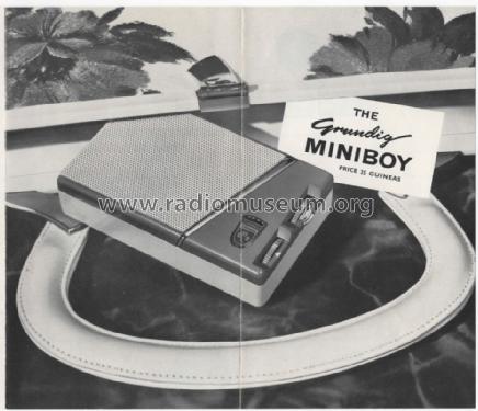 Mini-Boy 200; Grundig Radio- (ID = 1521079) Radio