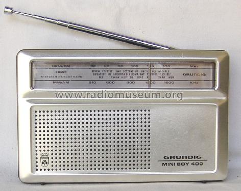 Mini Boy 400; Grundig Radio- (ID = 1620799) Radio