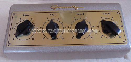 Mischpult 606; Grundig Radio- (ID = 2092263) Divers