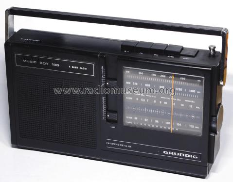 Music-Boy 100; Grundig Radio- (ID = 2691801) Radio