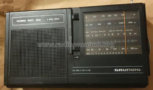 Music-Boy 100; Grundig Radio- (ID = 2819720) Radio